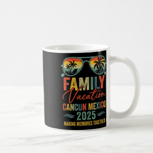 Caneca De Café Cancun México Férias 2025 Correspondendo Grupo Fam