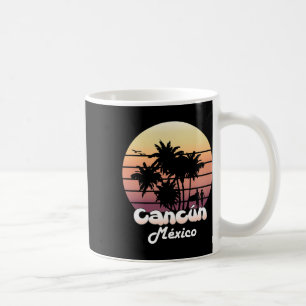 Caneca De Café Cancun México Férias Tropicais Lembrança Verão Gi