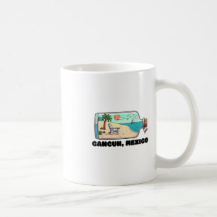 Caneca De Café Cancun México Lembrança Família Correspondência Fé