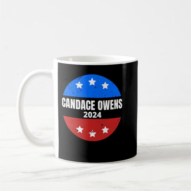 Caneca De Café Candace Owens Para Presidente Blexit (Esquerda)