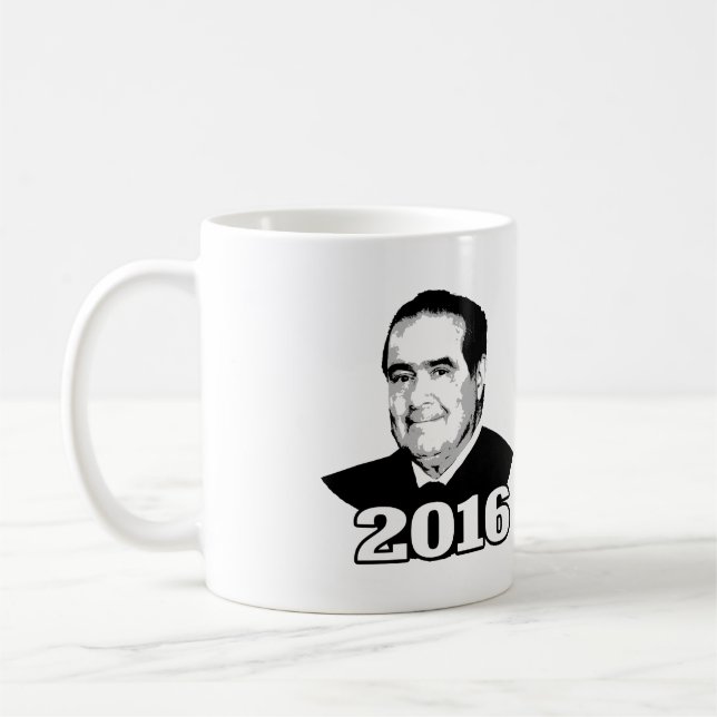 CANECA DE CAFÉ CANDIDATO 2016 DE ANTONIN SCALIA (Esquerda)