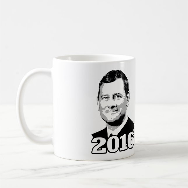 CANECA DE CAFÉ CANDIDATO 2016 DE JOHN ROBERTS (Esquerda)