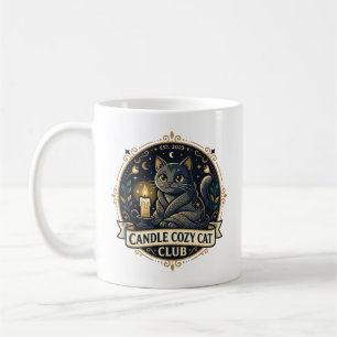 Caneca De Café Candle Cozy Gato Presente para Pai de Gato - Candl