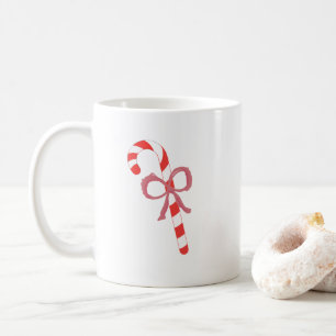 Caneca De Café Candy Cane com Arco