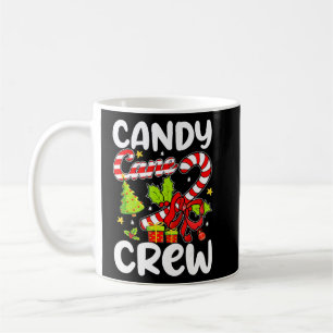 Caneca De Café Candy Cane Crew Natal Kids Meninas X