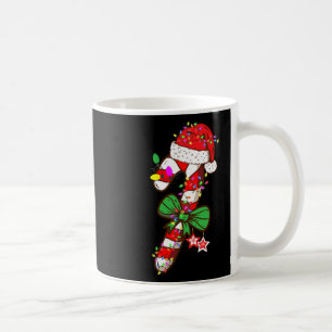 Caneca De Café Candy Cane Santa Hat Xmas Light Kids