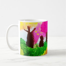 Caneca De Café Candy Color Tree Mug