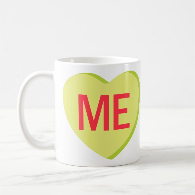 Caneca De Café Candy Heart - ME (Esquerda)