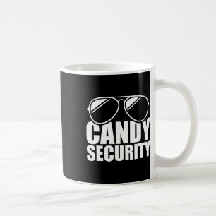 Caneca De Café Candy Security Engraçado Fácil Adulto de Figurino