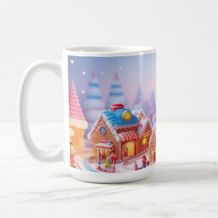 Caneca De Café Candyland/Fantasy Town/Mug