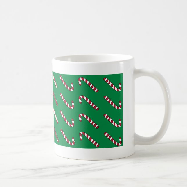 Caneca De Café Cane Candy (Direita)