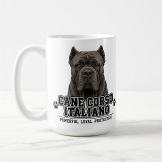 Caneca De Café 🐾 Cane Corso Italiano 🐾