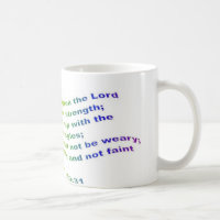 Caneca: 40:31 de Isaiah