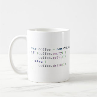 Caneca De Café Caneca Algorítmo Café (Colorida - 325 ml)