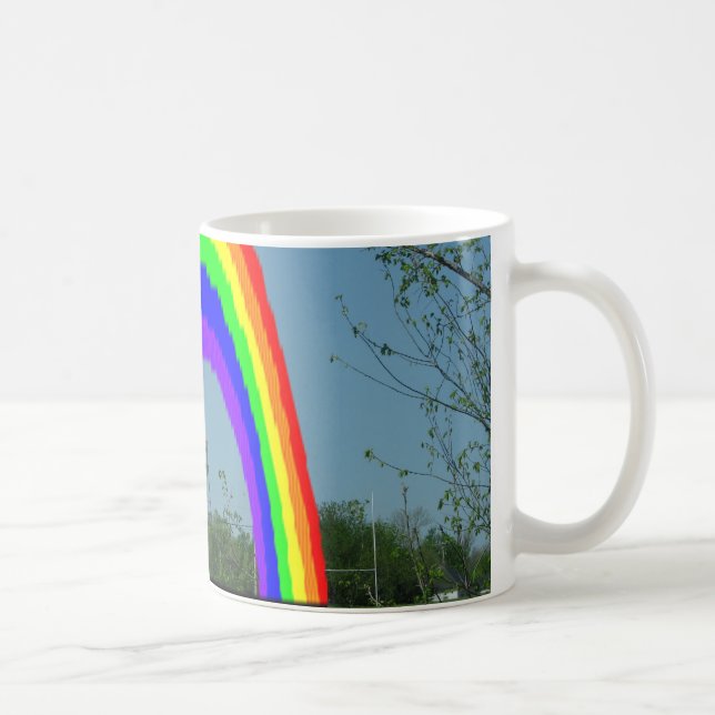 Caneca De Café Caneca: Arco-íris de Longton, Longton! (Direita)