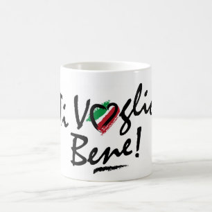 Caneca De Café Caneca: Bene italiano do voglio do Ti