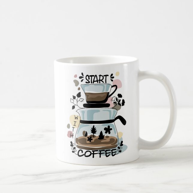 Caneca De Café Caneca bonita para café  (Direita)