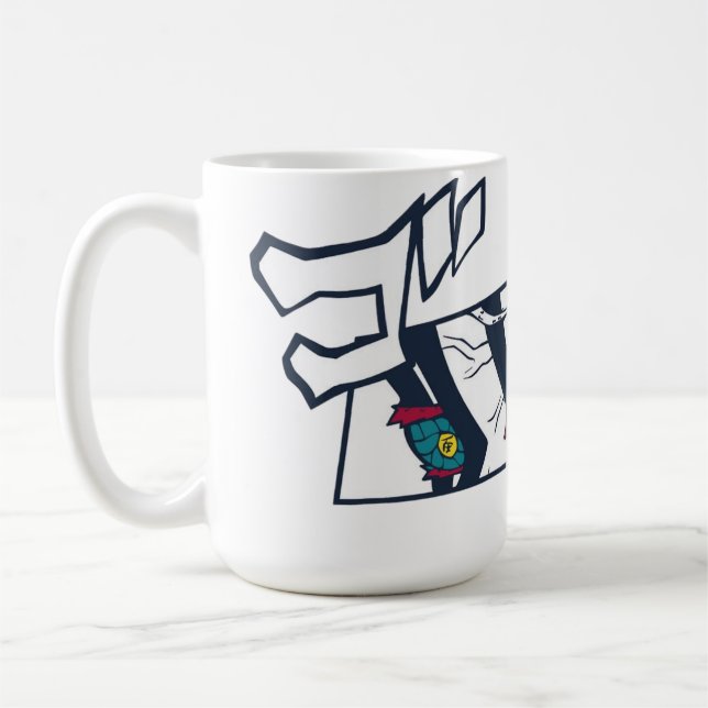 Caneca De Café ☕🔥Caneca Café Crimson Fist (Esquerda)
