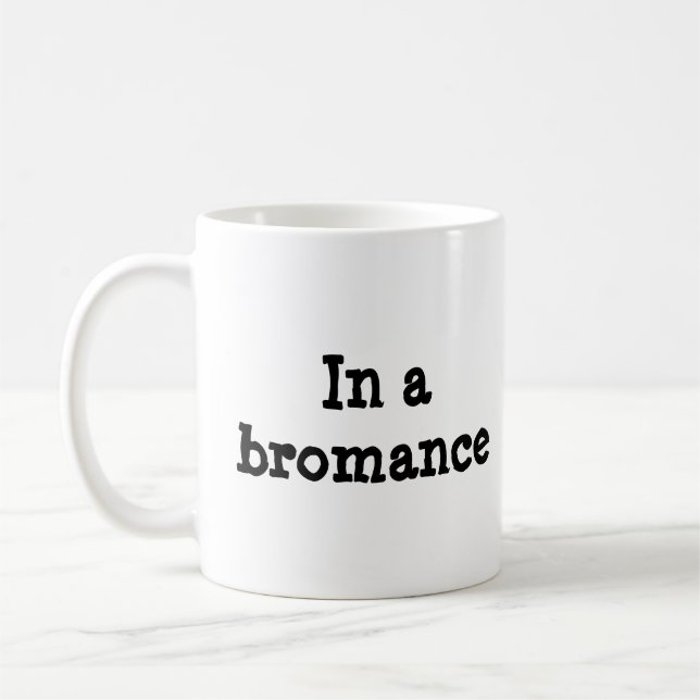 Caneca De Café "Caneca cerâmica de um Bromance" (Esquerda)