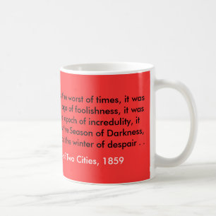 Caneca De Café Caneca, Charles Dickens, um conto de duas cidades