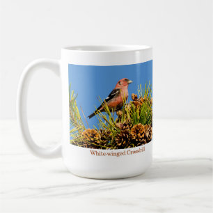 Caneca De Café Caneca, Crossbill Branco-voado