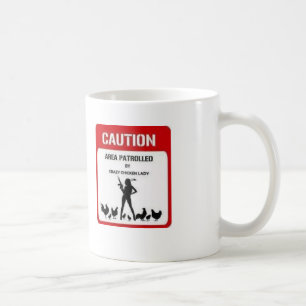 Caneca De Café Caneca da senhora café da galinha