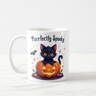 Caneca De Café Caneca-de-abóbora-preta-de-cabra-preta
