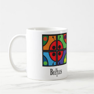 Caneca De Café "Caneca de café gráfica dos besouros"