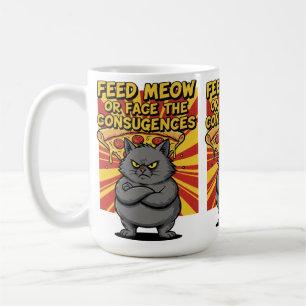 Caneca De Café "Caneca de Pizza Engraçada – Fatia de Felicidade p