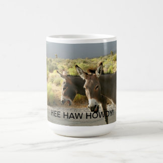 Caneca De Café Caneca do café com foto do asno