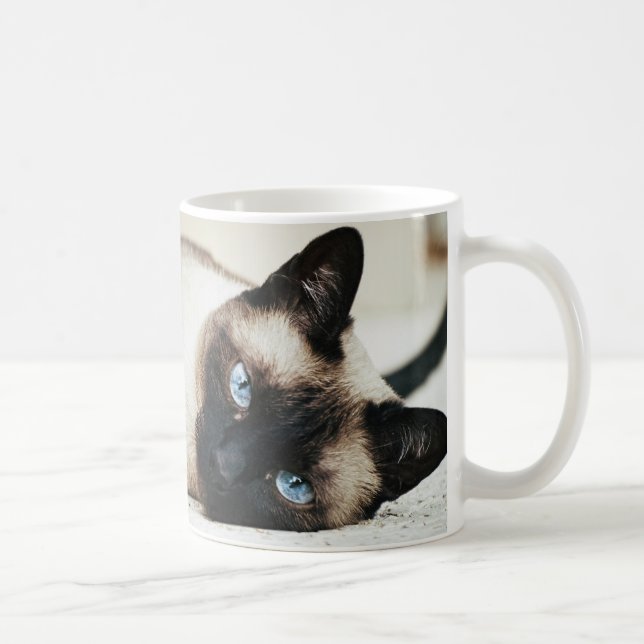 Caneca De Café Caneca do café do gato Siamese (Direita)