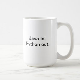 Caneca De Café Caneca do café do programador do pitão
