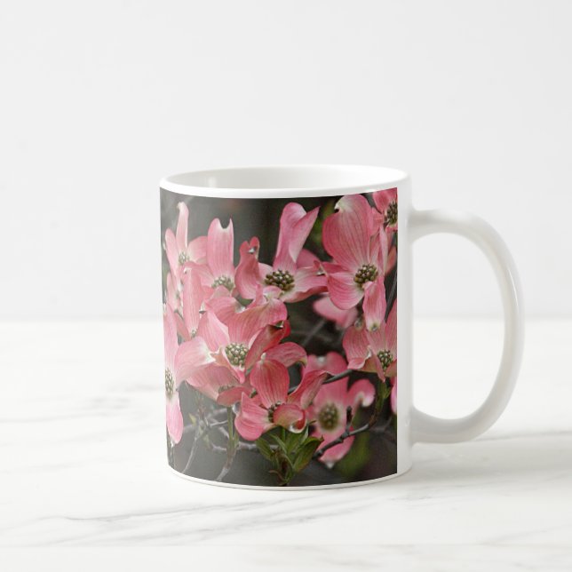 Caneca De Café Caneca, DOGWOOD COR-DE-ROSA # 1 (Direita)