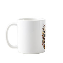 Caneca Engraçada Café Primeiro Adulto Depois