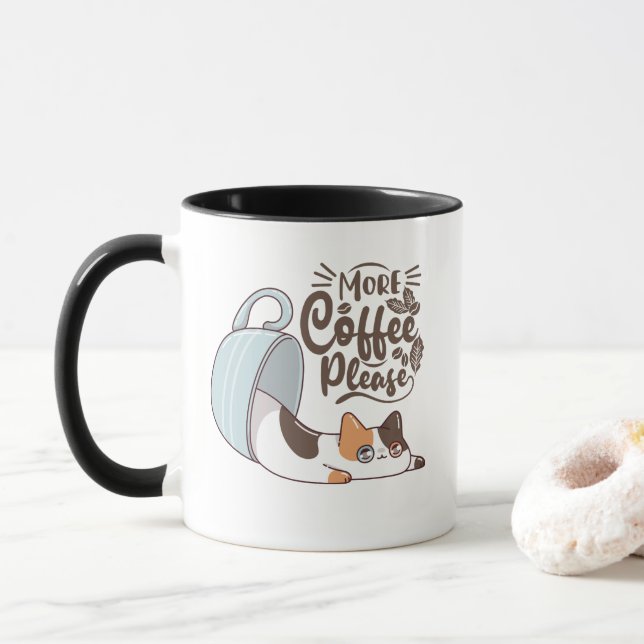 Caneca de Café Caneca Estilosa e Durável para Uso  (Com Donut)