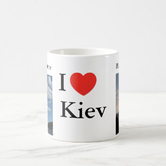 Caneca De Café Caneca. Eu amo Kiev. Ucrânia