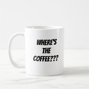 Caneca De Café Caneca exigindo café novamente