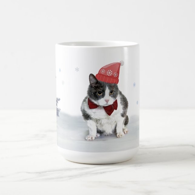 Caneca De Café Caneca: Felix, o gatinho, em janeiro (Centro)