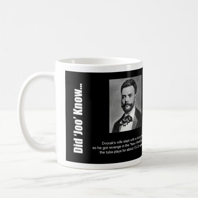 Caneca De Café Caneca: "Fez Joo sabem…" - Dvorak (Esquerda)