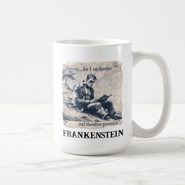 Caneca De Café "Caneca Frankenstein (Direita)