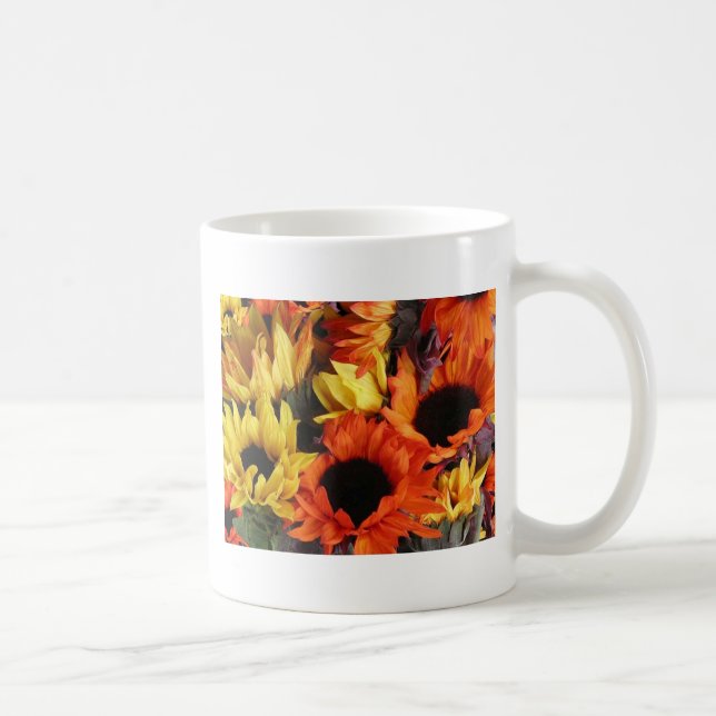 Caneca De Café Caneca, girassóis (Direita)