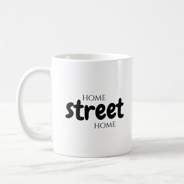Caneca De Café caneca, home street home home (Esquerda)