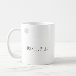 Caneca De Café Caneca Não Perturbe, Café Engraçado para Introvert