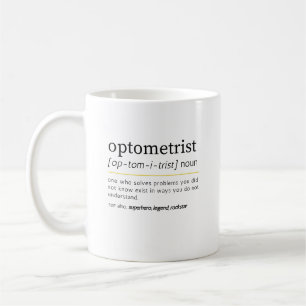 Caneca De Café Caneca-noun optometrista.