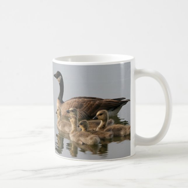 Caneca De Café Caneca/pouca ninhada do ganso de Canadá (Direita)