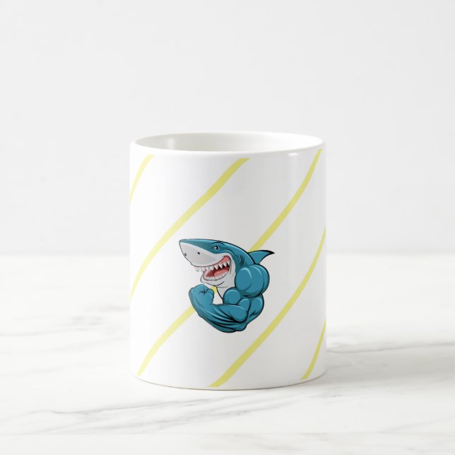 Caneca De Café "Caneca Predador do Oceano – Comece o Seu Dia com  (Centro)