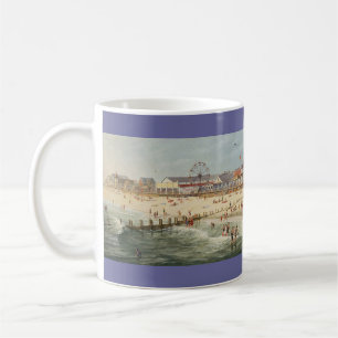 Caneca De Café "Caneca Rehoboth da praia velha" de Paul McGehee