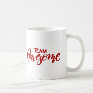 Caneca De Café Caneca-Vermelho impressionante da equipe