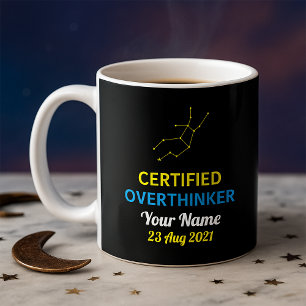 Caneca De Café Caneca Virgo Superpensador – Alimentado por Café &