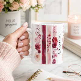 Caneca De Café CanecaDeFloresSilvestresPersonalizada